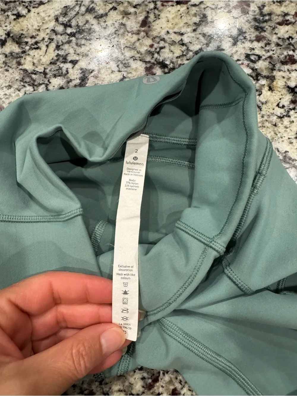 lululemon athletica Speed up tight 28” Sage Green High-Waist Leggings